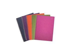 Folder in spiral binding A5 SMLT square cardboard covers 75 pages