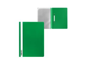 Fast binder A4 green PROLEXPLAST with slat