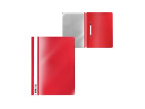 Quick binder A4+ plastic red