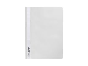Fast binder A4 white with strip PROLEXPLAST
