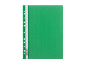 Flat file perforated A4 green
