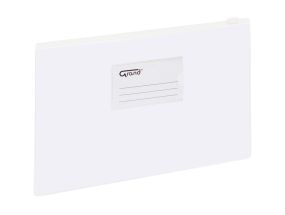 Plastic envelope A5 with Zip fastening transparent
