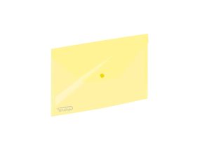Конверт пластиковый с маркой С4 GRAND на 100 листов желтый