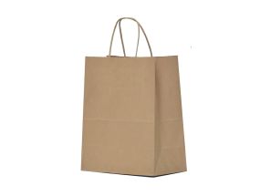 Gift bag with handles 22x12x31cm (florio carta havana)