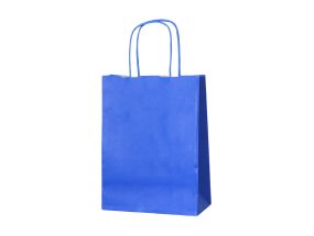 Gift bag with handles 27x12x37cm (Floriocarta, dark blue)