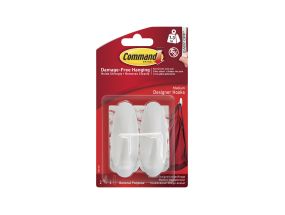 Kinnituskonks 3M COMMAND 17081 M suurus 2tk pakis (1,3kg)