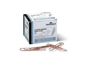 Paperclip DURABLE 77mm 100pcs copper