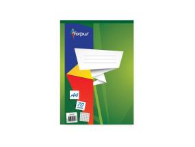 Kirjaplokk klamberköites A5 ruuduline 70 lehte FORPUS