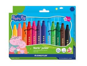 viltpliiatsid STAEDTLER Junior Peppa Pig 12 värvi