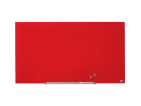 Доска-стекло-магнитная доска NOBO Impression Pro 1000х560мм, красная