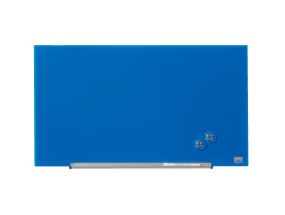 Доска-стекло-магнитная доска NOBO Impression Pro 680х380мм, синяя