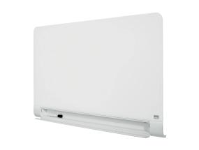 Klaastahvel-magnettahvel Nobo laiekraan 1260x710mm 57" ümardatud nurgad valge