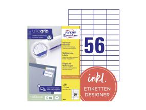 Kleebisetikett AVERY Zweckform 52,5x21,2mm 100 lehte (3668)