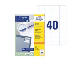 Kleebisetikett AVERY Zweckform 52,5x29,7mm 100 lehte (3651)