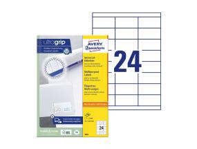 Kleebisetikett AVERY Zweckform 70x33,8mm 100 lehte (3664)