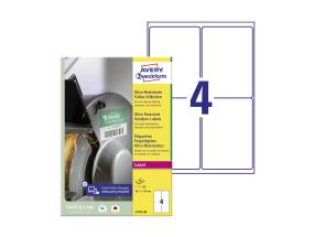 Kleebisetikett AVERY Zweckform 99,1x139mm 40 lehte ultra vastupidavad (L7915-40)