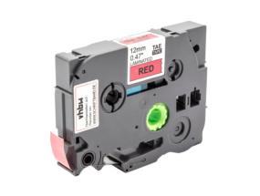 Kleepkirjalint Brother Strong TZE-S431 12mm must/punasel analoog