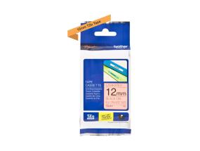 Kleepkirjalint BROTHER TZe-PR831 12mm sädelev kuldne/must tekst