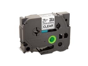 Kleepkirjalintmarkeerimislint BROTHER Strong TZE-S941 18mm musthõbedasel analoog