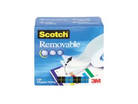 Kleeplint 19mm x 33m SCOTCH 811 eemaldatav matt