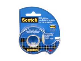 Adhesive tape with base SCOTCH, Wall Safe 19mm x 16.5m removable