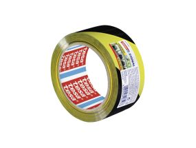 Adhesive tape/danger tape TESA 50mm x 66m yellow-black