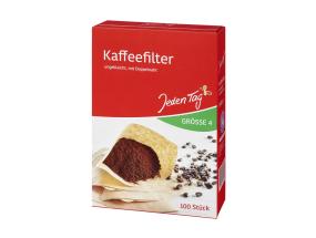 Kohvifiltrid JEDEN TAG, Nr4 100tk