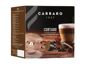Kohvikapsel CARRARO, Cortado, 16tk
