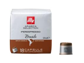 Kohvikapslid ILLY Arabica Selection Brazil, 18tk