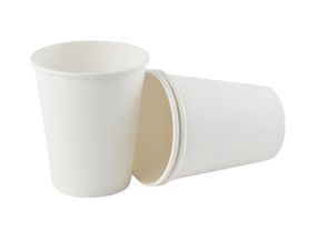 Cardboard coffee cup 250ml 100pcs white without handles