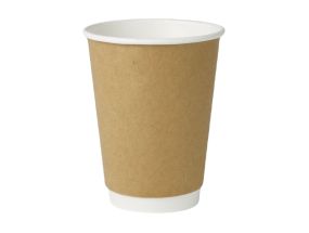 Cardboard coffee cup 250ml with double wall 25 pcs/pk