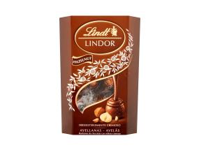 Kommid LINDOR Lindt piimašokolaadipallid sarapuupähkliga 200g