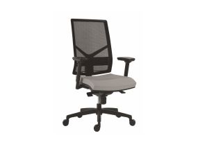 Офисный стул 1850 OMNIA SYN сетка/ткань черный