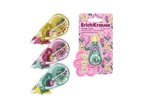 Korrektuurpliiats 5mmx6m ERICH KRAUSE Floral Soul assortii