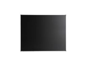 Меловая доска 1000x850 мм лакированная, черная магнитная поверхность 2x3