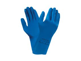 Rubber gloves with cotton lining ANSELL size L/9