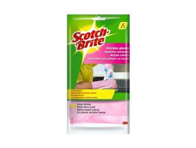 Kummikindad puuvilla voodriga SCOTCH-BRITE Ultra Sensitive, L