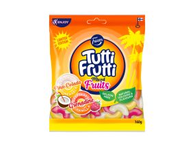 Kummikommid FAZER Tutti Frutti Mixed Fruits 160g