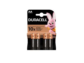 Batteries AA DURACELL 1.5V, 4pc