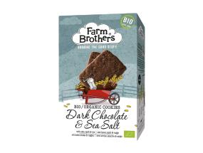 Küpsised tumeda šokolaadi & Meresoolaga FARM BROTHERS, 150g