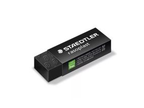 Eraser rasoplast 65x23x13mm black