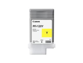 Tindikassett Canon PFI-120Y 130ml kollane