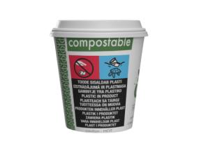 Kuuma joogi topsid kraft paberist, VEGWARE, 120 ml, pruun, pakis 50 tk