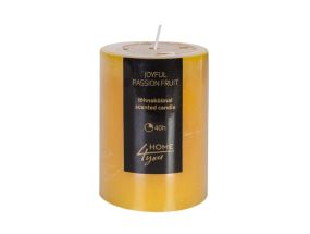 Candle JOYFUL PASSION FRUIT 40h, yellow