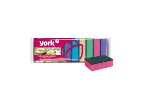 Scouring sponge/dishwashing sponge YORK 10 pcs in a pack