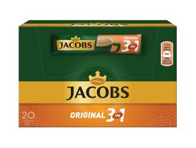 Кофе растворимый JACOBS 3в1 20 шт в коробке