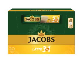 Instant coffee JACOBS Cafe Latte 20x12.5g
