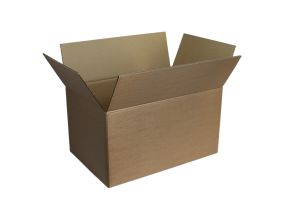 Post boxes/corrugated cardboard box for parcel machines 380x285x142 mm, Fefco 0201