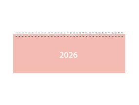 Lauakalender Classic plastkaaned pastelne roosa 00300/40423