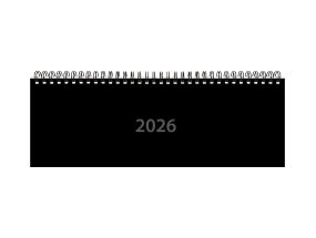 Lauakalender Classic plastkaaned must 00300/40420